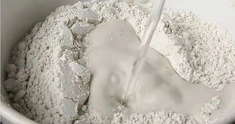 Introduction of quick sticky powder