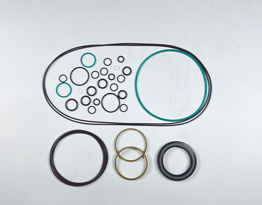 How do hydraulic seals made of different materials perform in practical applications?