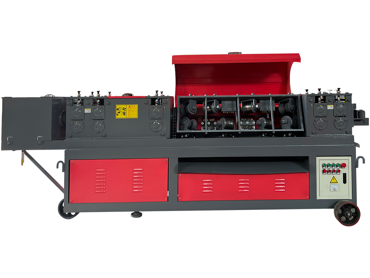 Steel pipe rust removal and painting machine
