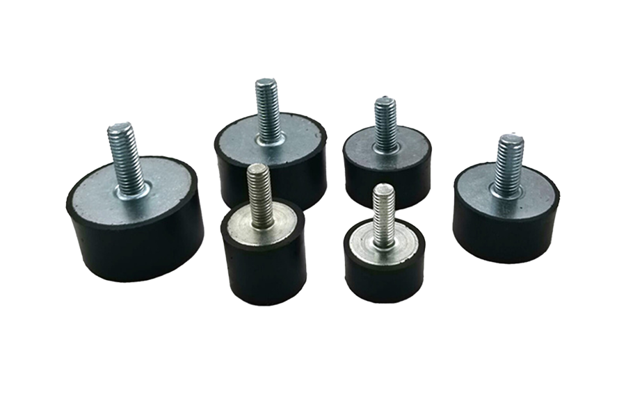 Plate compactor shock absorber