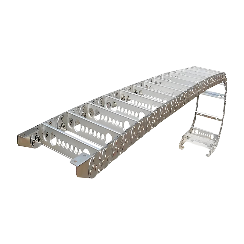 Steel-aluminum drag chain (bridge type drag chain)