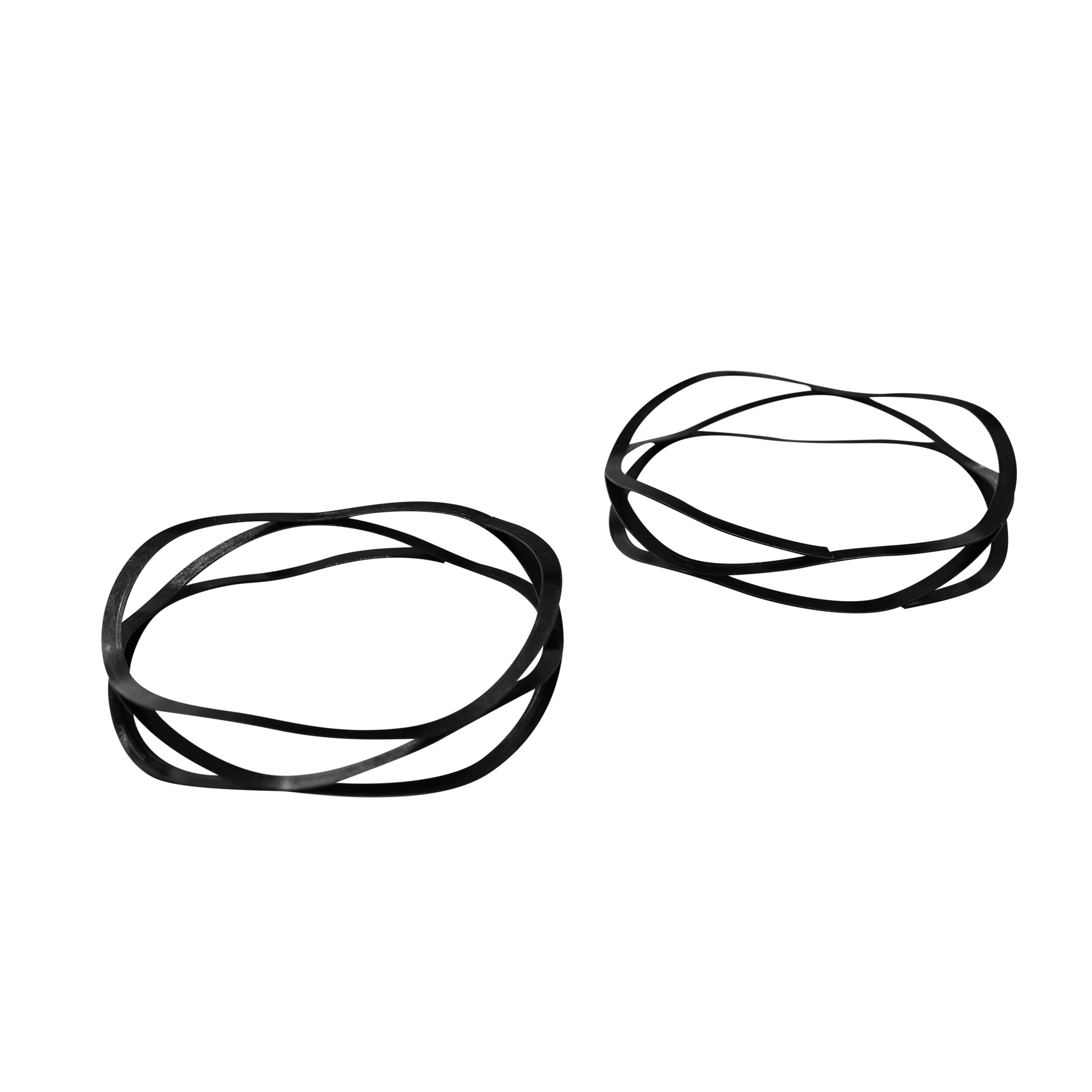 Multilayer top-to-top wave spring