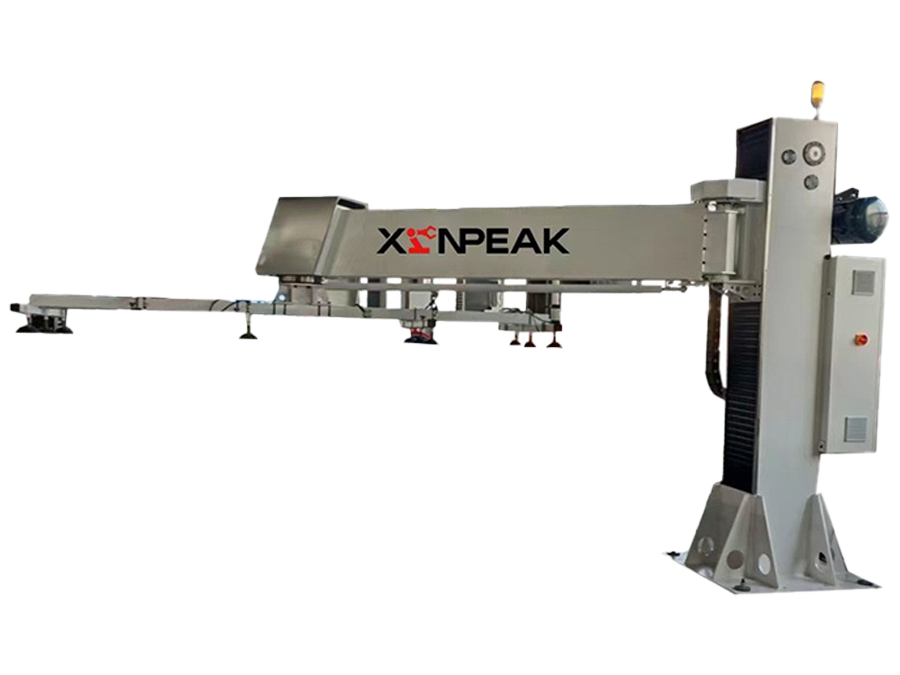 Servo cantilever loading robot