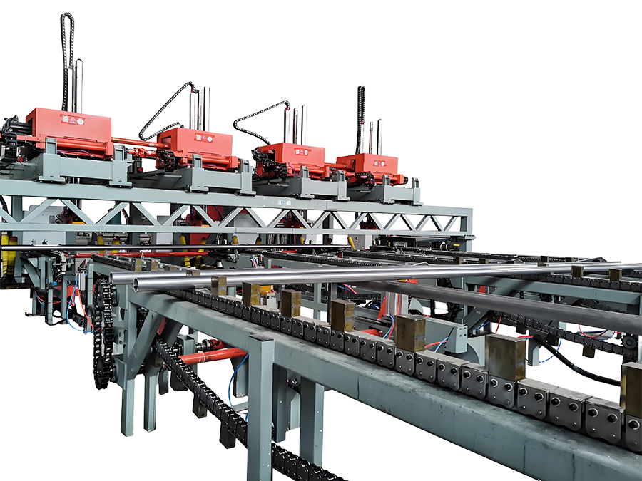 Steel pipe palletizer