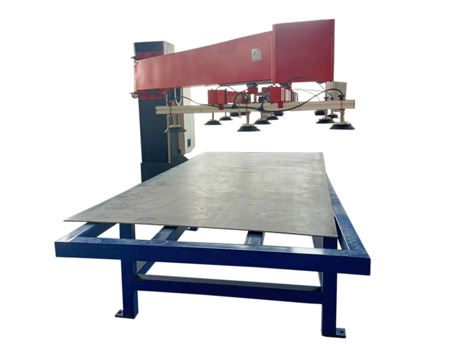 Pneumatic cantilever loading robot