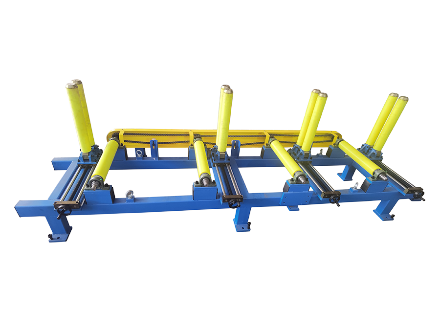 Steel pipe conveyor belt