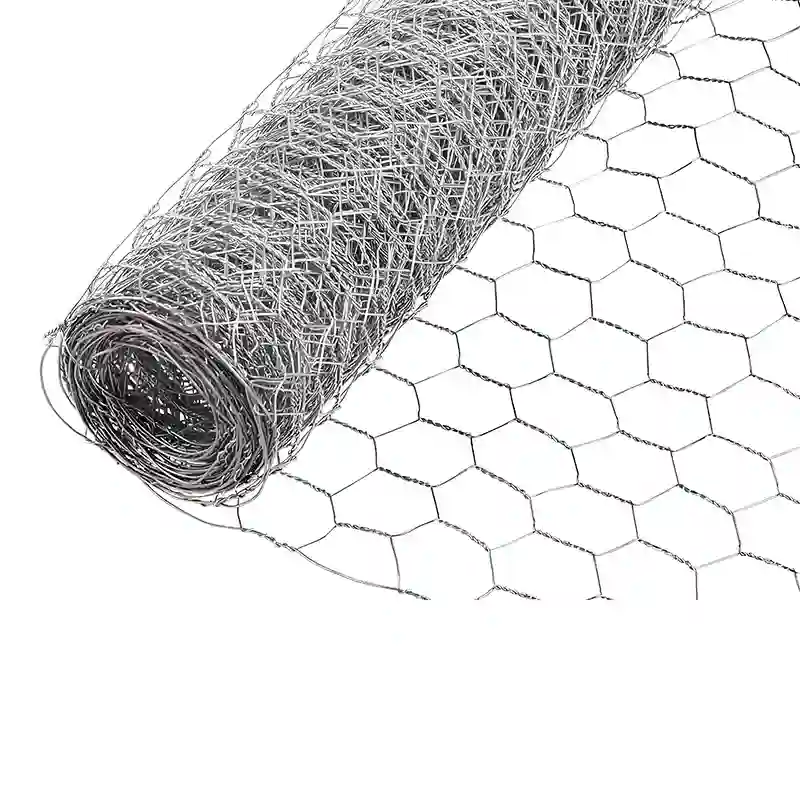 Malla de alambre hexagonal de metal