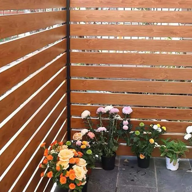 Valla de aluminio