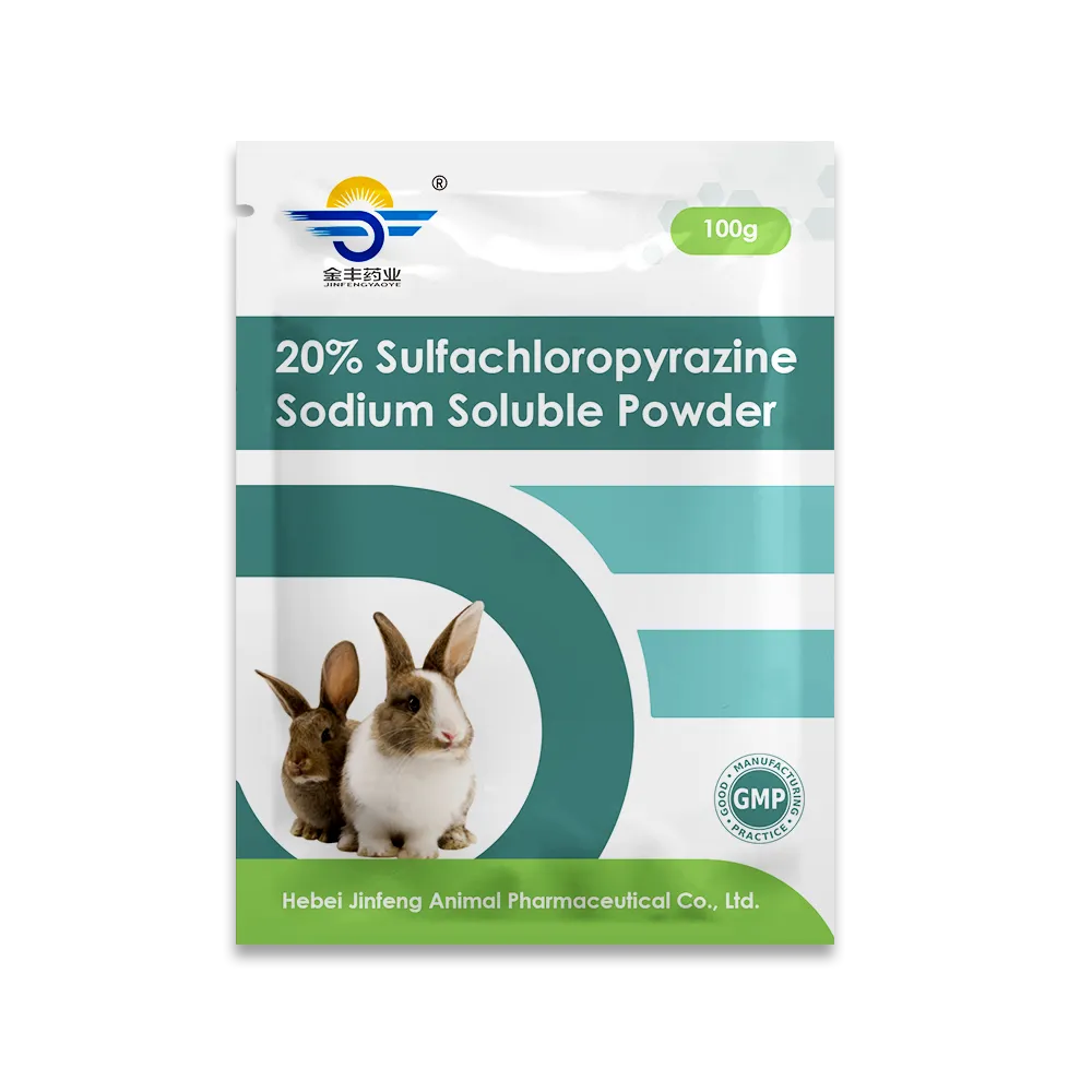 20% Sulfachloropyrazine Sodium Poudre Soluble 