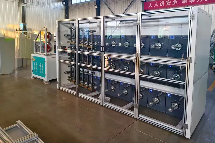 Automatic pay-off stranding machine2