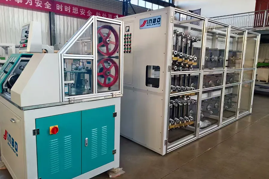 Automatic pay-off stranding machine3