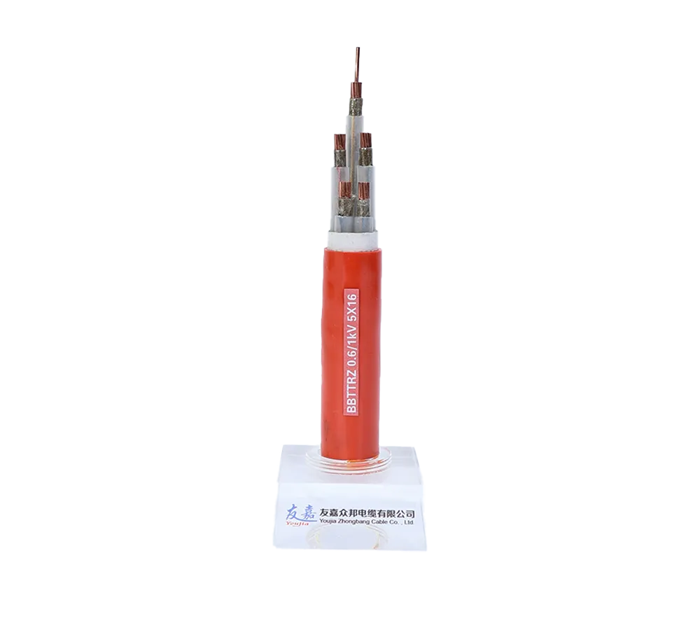 Mineral insulated fire resistant cable