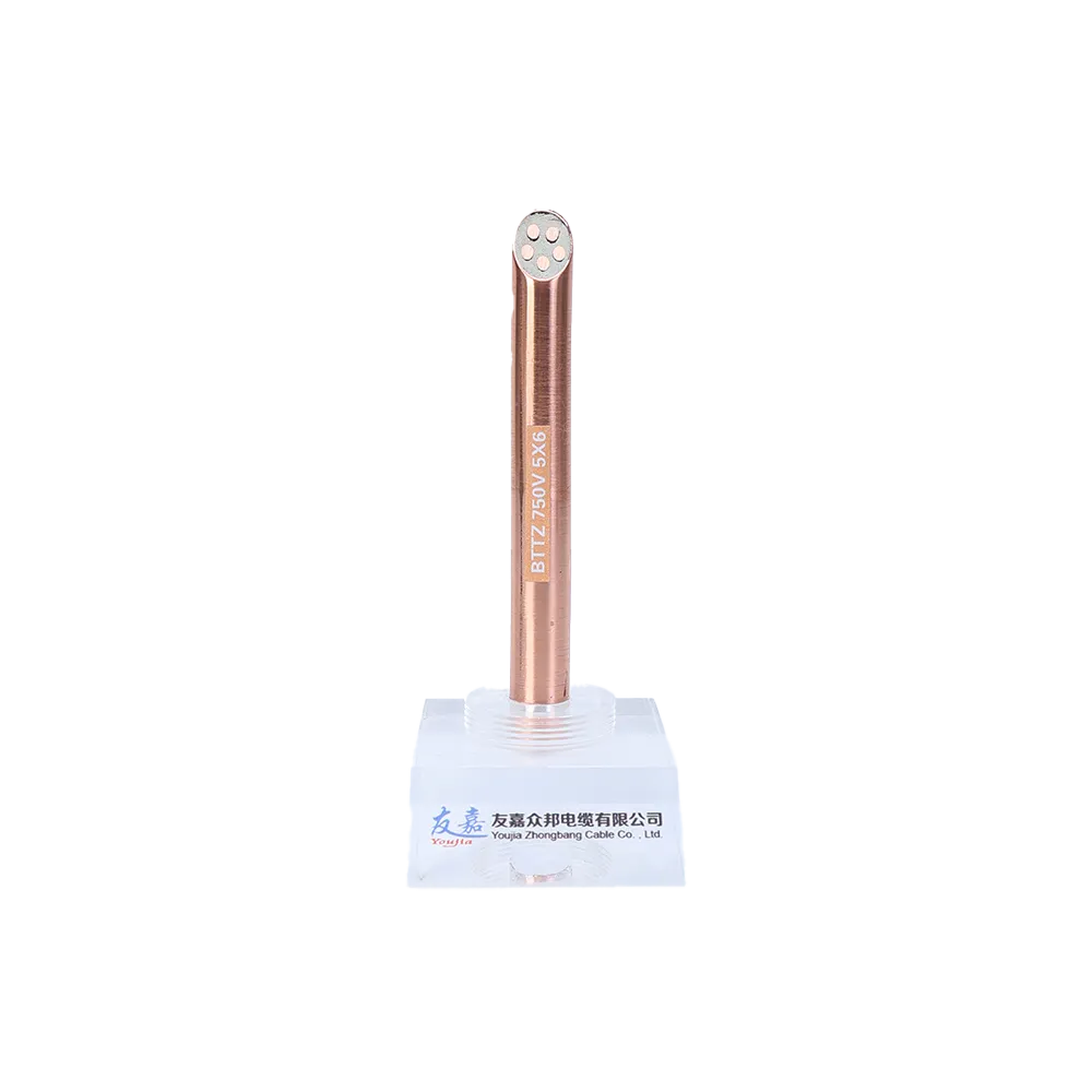 Cable resistente al fuego con aislamiento mineral1