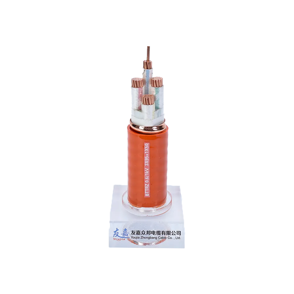 Cable resistente al fuego con aislamiento mineral2