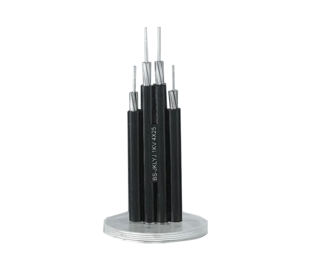 Parallel clustered aluminum core insulated overhead cable