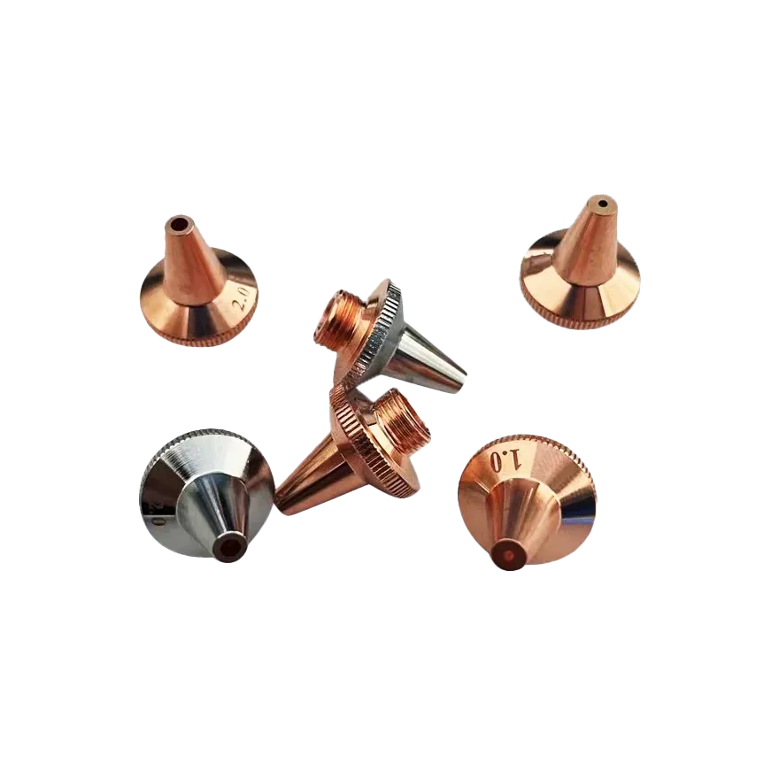 Laser cutting head nozzle