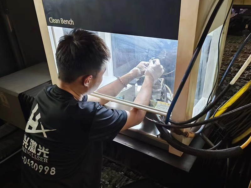 Cutting equipment failure in the German automotive industry, Hongxing team took precise measures to resolve the crisis