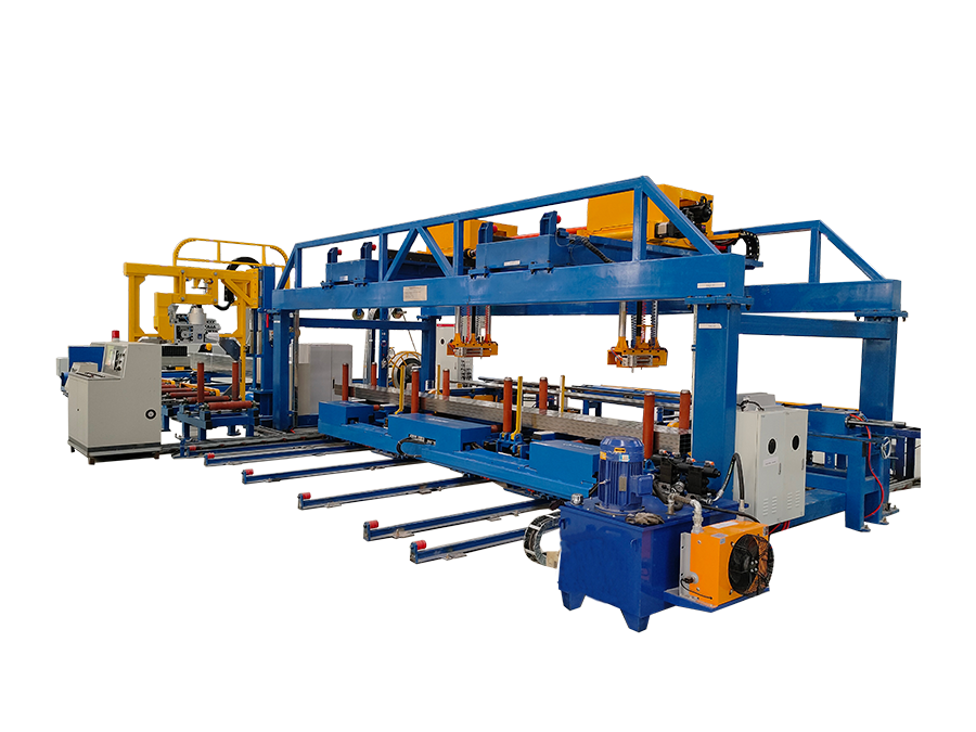 Gantry steel pipe palletizer