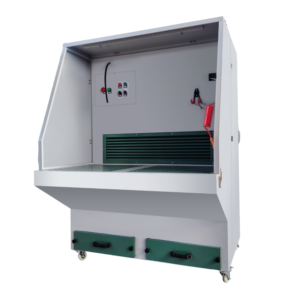 Dust removal and grinding platform QD-DM1200