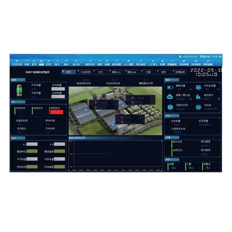 Energy storage monitoring and energy management system iEMS-S8000