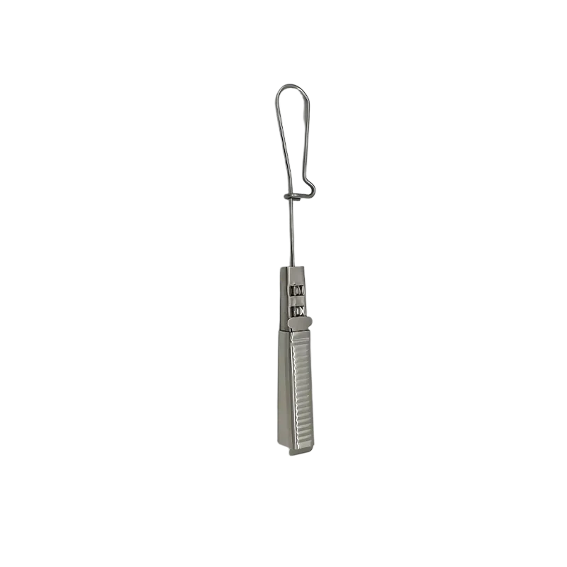 Stainless steel wire clip for monofilament line1