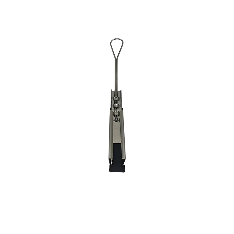 Plastic sheet stainless steel wire clip