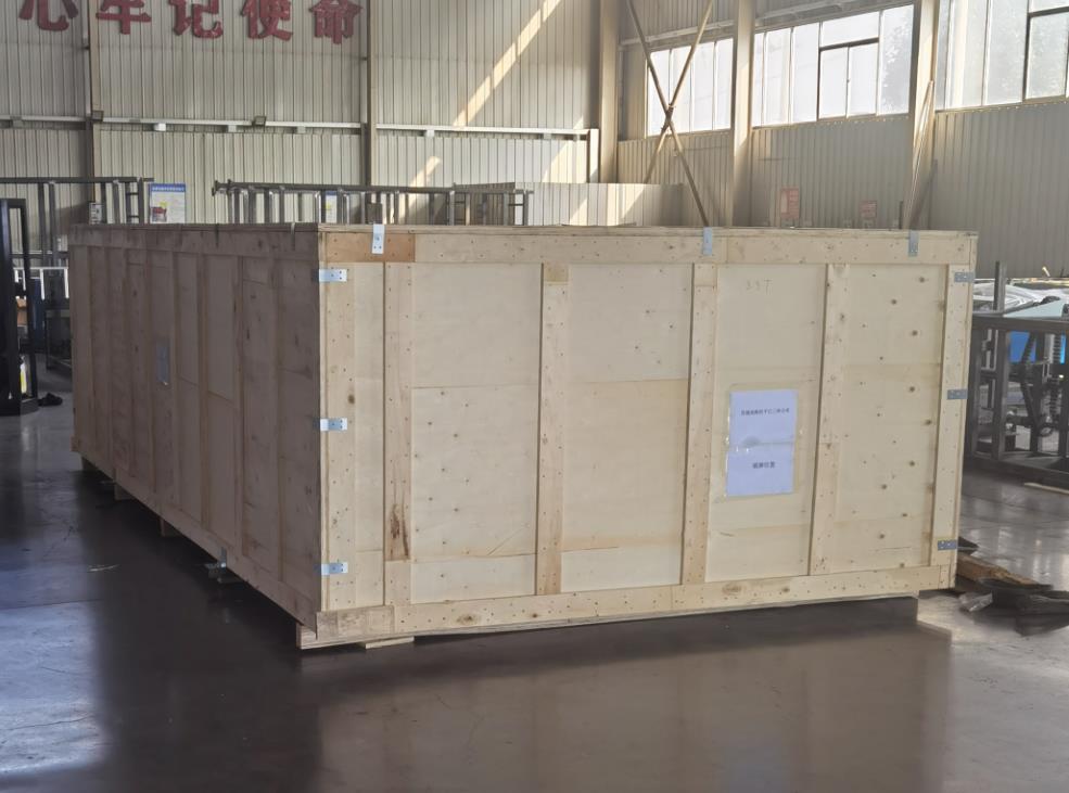 Steel pipe automatic palletizer shipped to Vietnam