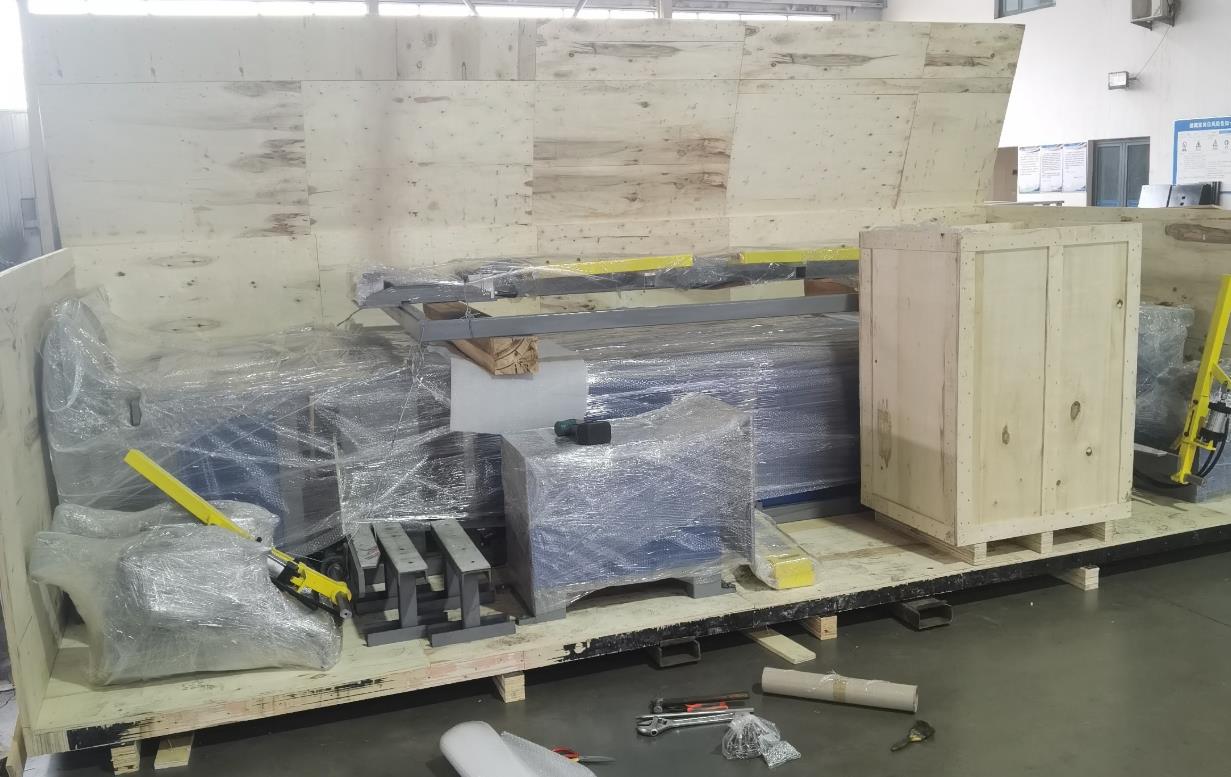 Steel pipe automatic palletizer shipped to Vietnam