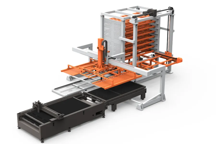 Product features of multi-layer plate automated material warehouse