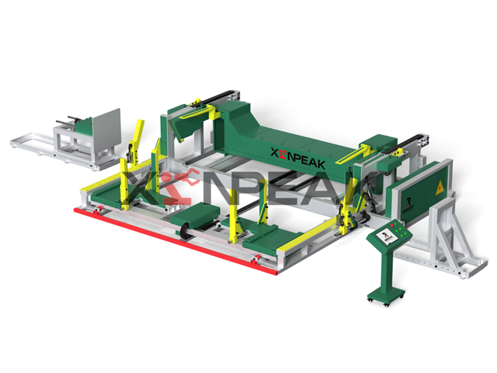 Working principle of steel pipe palletizer
