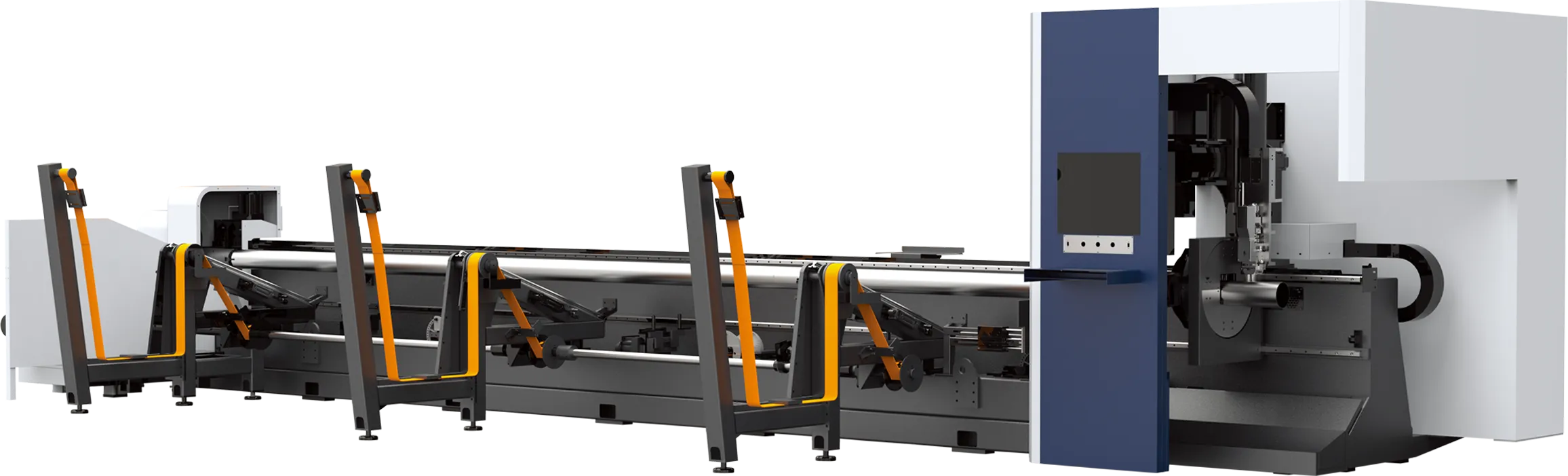 Fully automatic side-mounted Tube cutting machine