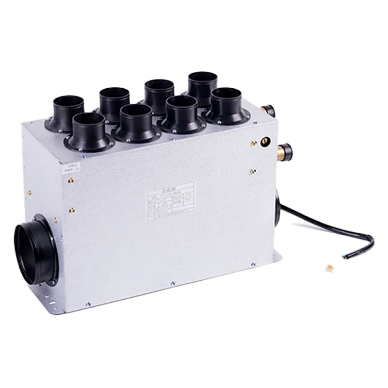 Water heating defroster