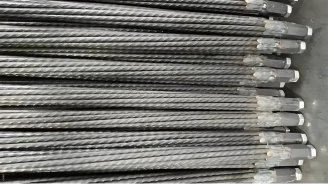 Hollow anchor cable
