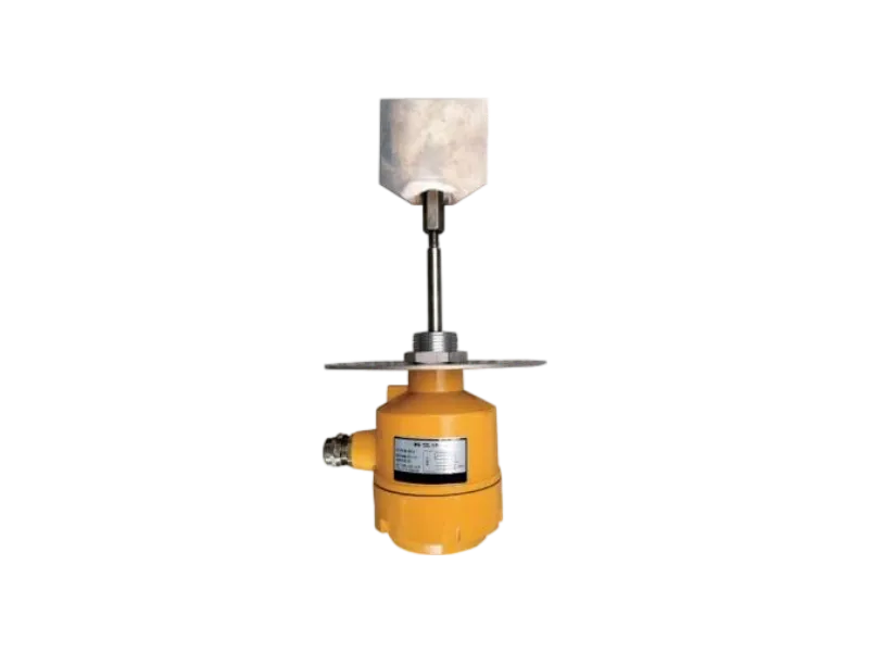 Rotary paddle level gauge