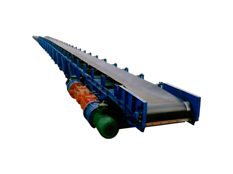 Extendable belt conveyor