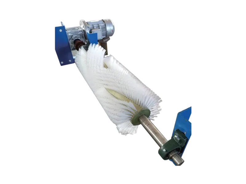 Electric roller brush sweeper