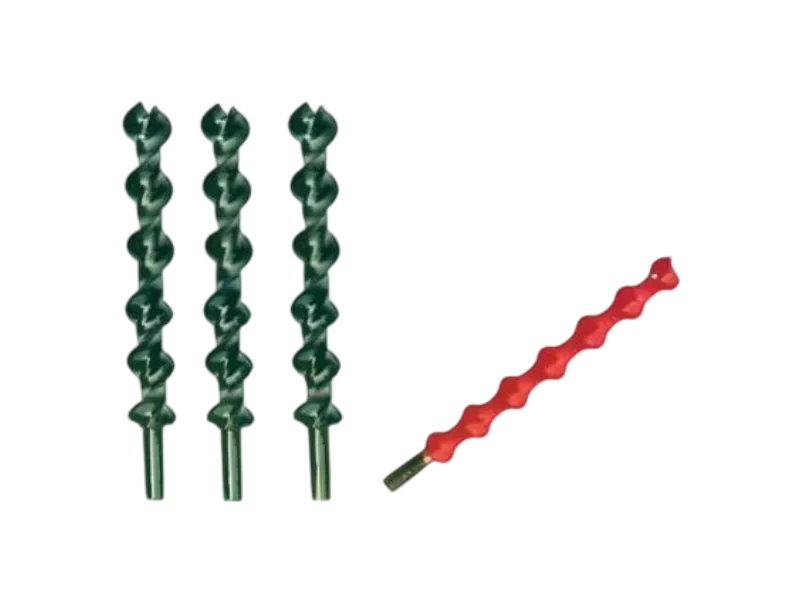 Solid twisted coal drill rod (dry type)