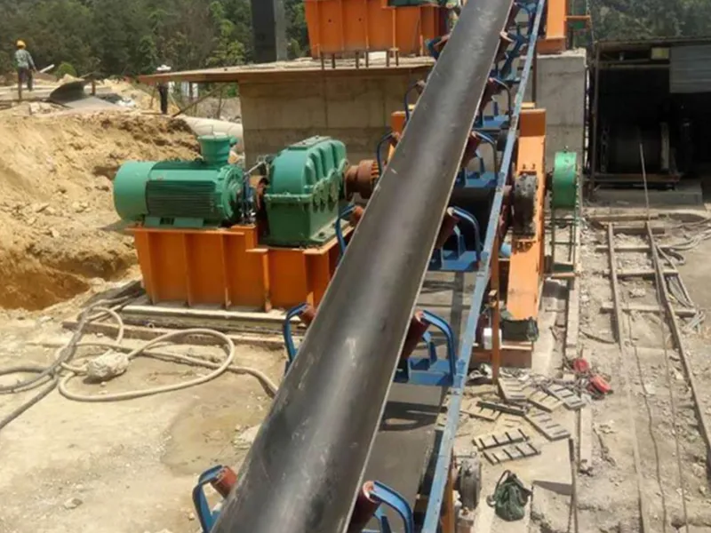 Inclined Angle Upward Conveyor
