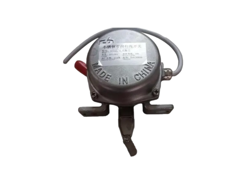 Stainless steel pull cord switch