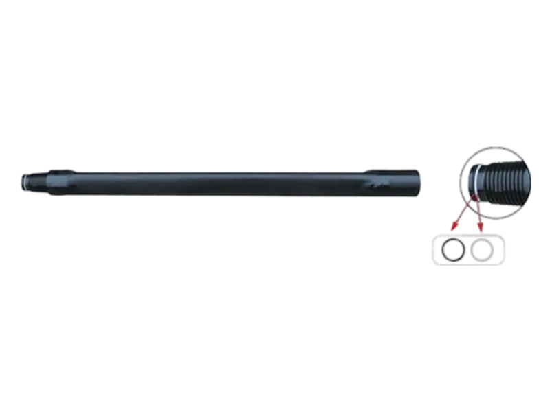 Triangular high-pressure sealing drill rod