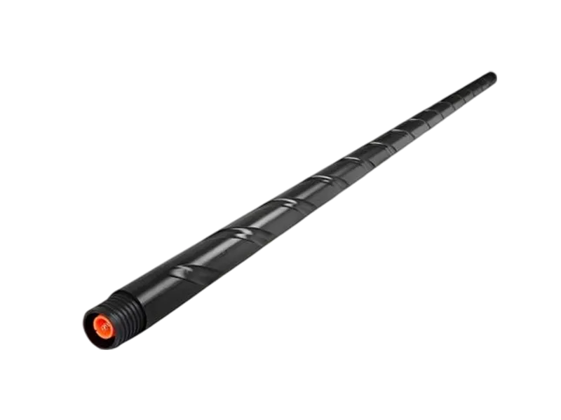 Grooved cable directional drill rod