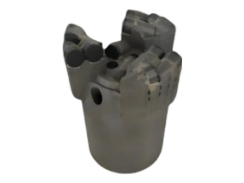 Reinforced concave three-wing (sintered body)