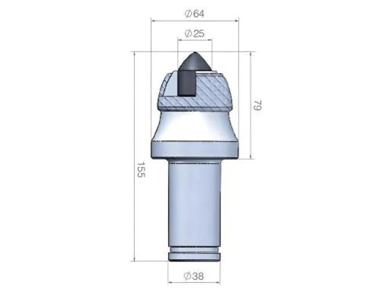 S135 Tunnelling teeth