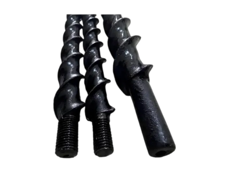 Hollow twisted coal drill rod (wet type)