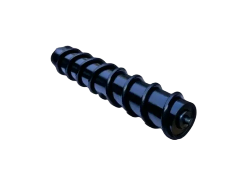 Steel spiral sweeping roller