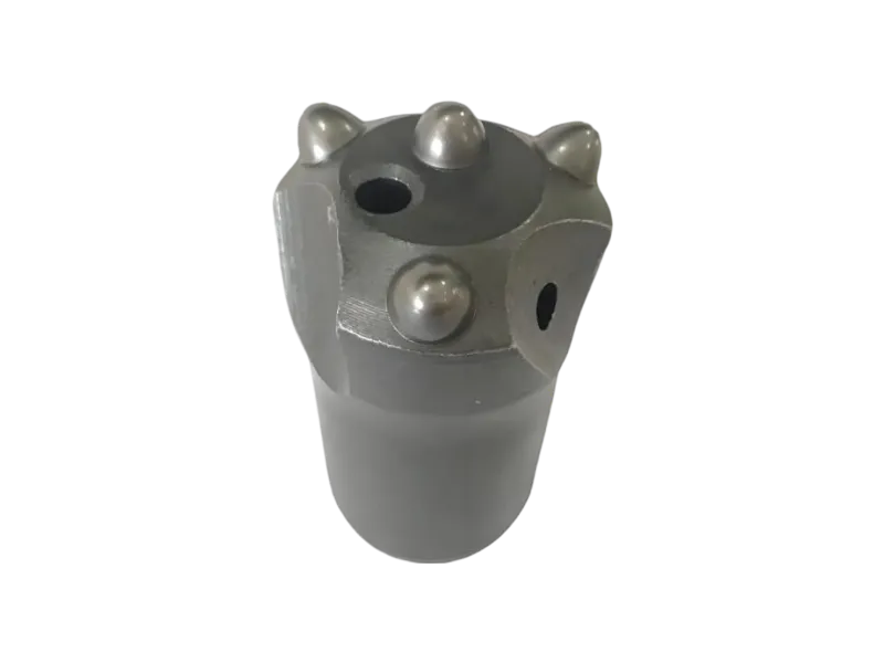 Cylindrical tooth type air drill bit1