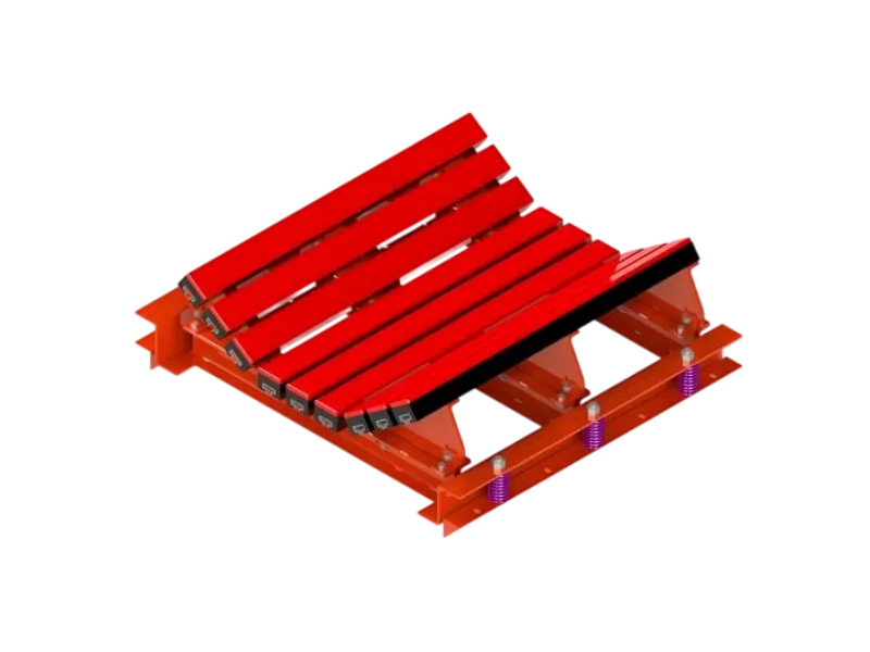 Spring cushioning bed