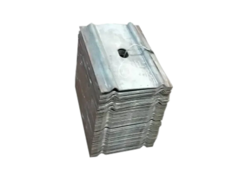Placas protectoras de acero en forma de W para aplicaciones mineras
