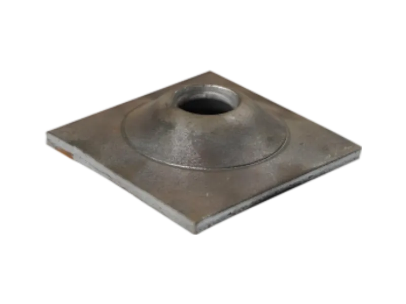 Placa de anclaje cuadrada para minería