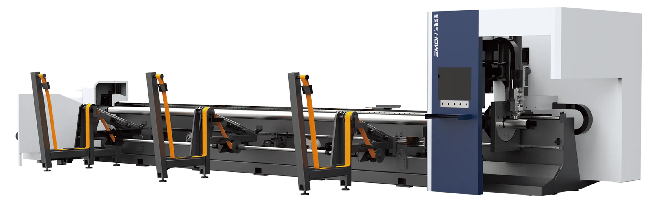 Fully automatic side-mounted Tube cutting machine